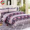 100% cotton woven bedding duvet cover set for home textile